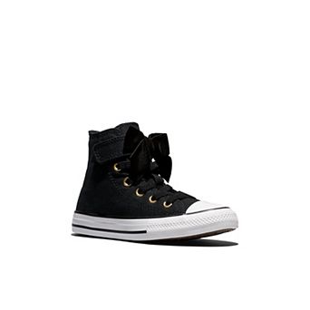 Converse Chuck Taylor Girls Easy-On Velvet Bows High-Top Sneakers