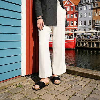 London Rag Aranda Women's Slip-On Comfort Sandals