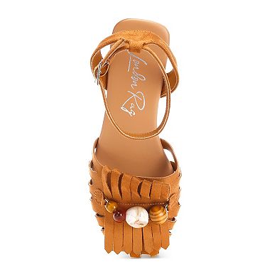 London Rag Corvina Women's Slingback Flat Sandals
