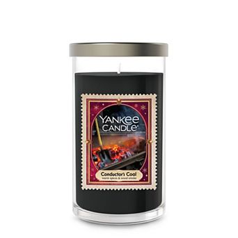 Yankee Candle® Conductor's Coal Medium Pillar Scented Candle