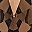 Gold Tone Brown