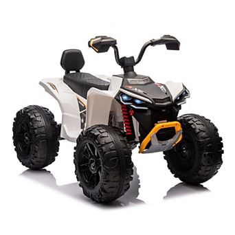 ANIXOL 24V Dual-Seat Kids Ride-On ATV with LED Lights and Music