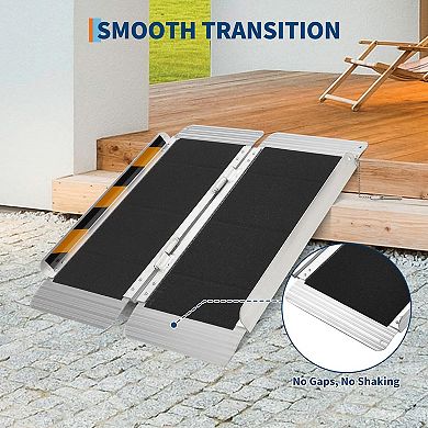 ANIXOL Portable Aluminum Wheelchair Ramp
