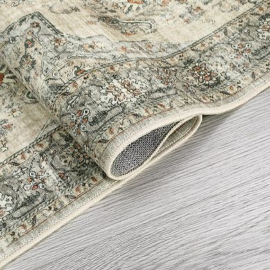 ANIXOL Vintage Washable Area Rug