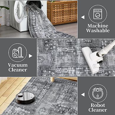 ANIXOL Machine Washable Area Rug