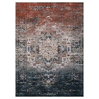 ANIXOL Vintage Washable Non-Slip Area Rug