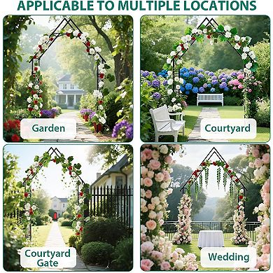 ANIXOL Metal Garden Arch with PE Coating