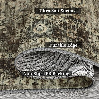 ANIXOL Machine Washable Area Rug