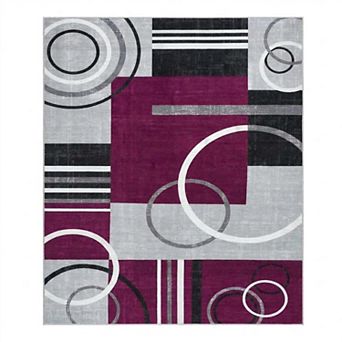 ANIXOL Washable Non-Slip Area Rug