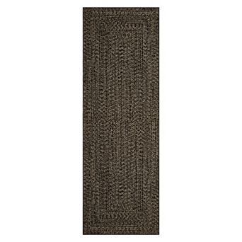 ANIXOL Washable Non-Slip Ultra Soft Area Rug-Modern Braided Print