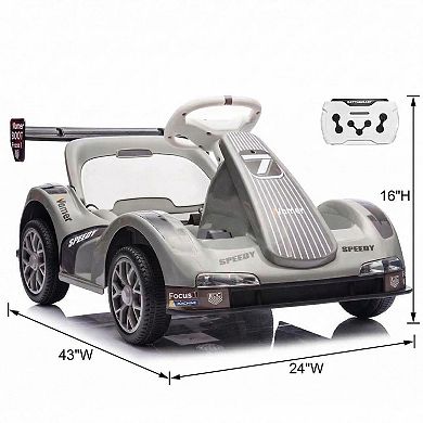 ANIXOL 6V Kids Electric Drift Go Kart with Remote