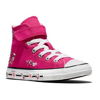 Converse CTAS 1V Girls High-Top Lace-Up Sneakers