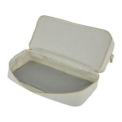 Kensie Panache Collection 2-Section Drop-Bottom Weekender Duffel