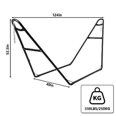ANIXOL Carbon Steel Hammock Stand