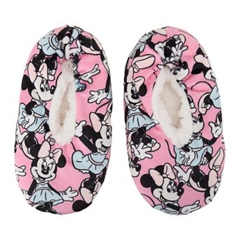 Toddler Girls Disney's Minnie Mouse Retro Snuggle Toe Slippers