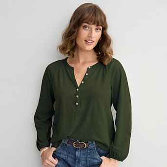 Women's Sonoma Goods For Life® Knit Peasant Blouse