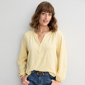 Women's Sonoma Goods For Life® Knit Peasant Blouse