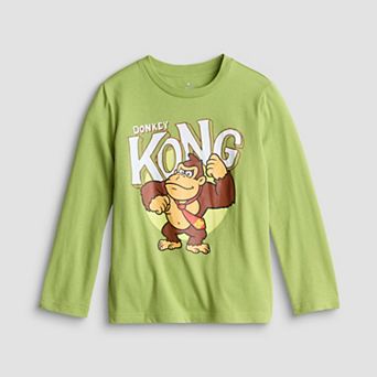 Baby & Toddler Boy Jumping Beans® Donkey Kong Long Sleeve Graphic Tee