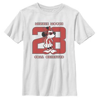 Boys 6-20 Disney's Minnie Mouse Goal-Oriented Graphic Tee