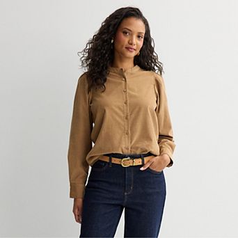 Women's Sonoma Goods For Life® Corduroy Blouse
