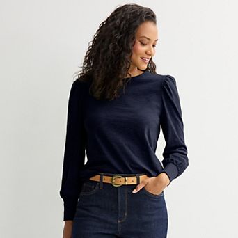 Women's Sonoma Goods For Life® Long Puff Sleeve Tee