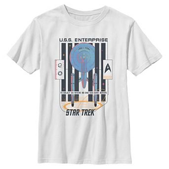 Boys 6-20 Star Trek U.S.S. Enterprise Graphic Tee