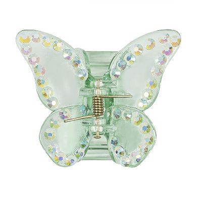 Girls 4-6x Little Lass 2-Piece Butterfly Jumper & Tee Set