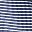 Indigo White Stripe