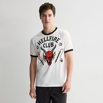 Men’s Stranger Things Hellfire Club Graphic Tee