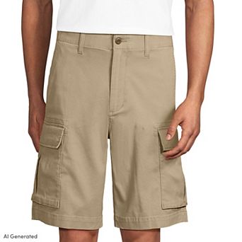 Men's Lands' End Knockabout 10.5-Inch Classic Fit Cargo Shorts