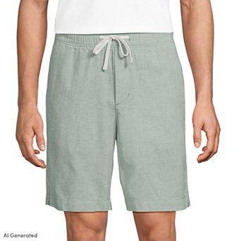 Men's Lands' End 9-Inch Classic Fit Deck Shorts