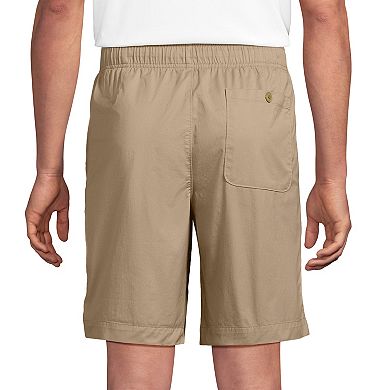 Men's Lands' End 9-Inch Classic Fit Lightweight Twill Deck Shorts in Regular Size