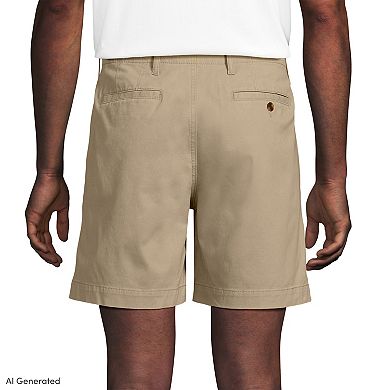 Lands' End Men's 7-Inch Classic Fit Chino Shorts