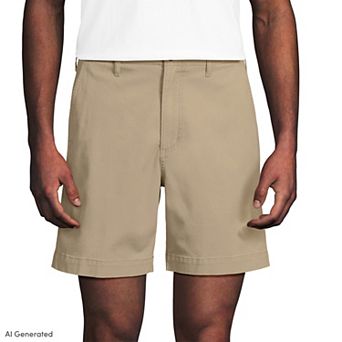 Men's Lands' End 7-Inch Classic Fit Chino Shorts