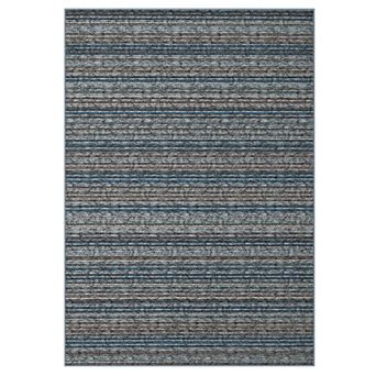 Contemporary Area Rug Low Pile Pet Friendly Non Slip Vacuum Clean Carpet for Kid's Room Dining Room