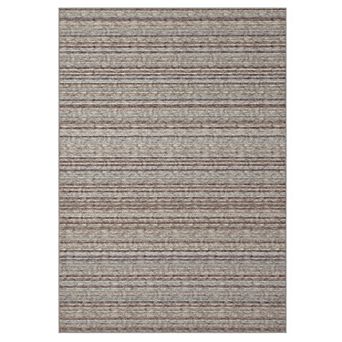 Contemporary Area Rug Low Pile Pet Friendly Non Slip Vacuum Clean Carpet for Kid's Room Dining Room