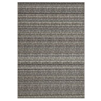 Contemporary Area Rug Low Pile Pet Friendly Non Slip Vacuum Clean Carpet for Kid's Room Dining Room