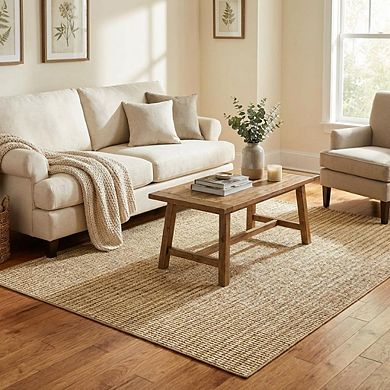 Modern Area Rug Machine Washable Vacuum Clean Ultra Thin Stain Resistant Carpet for Living Room