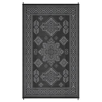 Boho Outdoor Area Rug UV Resistant Pet Friendly Reversible Lightweight Carpet for RV Trip Picnic