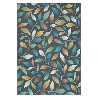 Modern Area Rug Non Slip Foldable Low Pile Ultra Thin Pet Friendly Floor Cover for Bedroom Kitchen