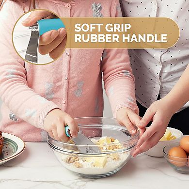 Zulay Kitchen Dough Blender Top Professional - Pastry Cutter and Blender For Baking