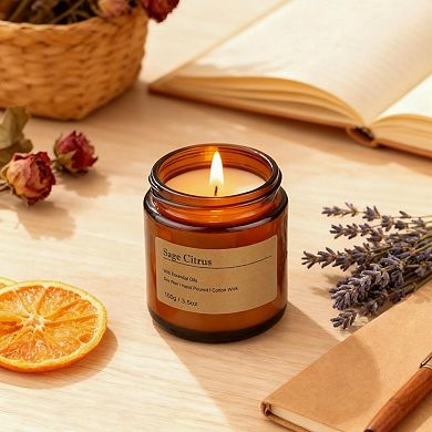 Great Ambitions 6-Pack Scented Candles, 3.5 Oz Soy Wax,Gift Set.