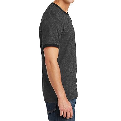 Mafoose Men's Classic Soft Core Cotton Ringer Short Sleeve T-Shirt