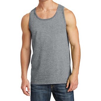 Mafoose Mens Solid Cotton Tank Top Sleeveless Tee Shirt for Sports, Gym, Fitness, Beach