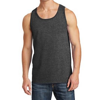 Mafoose Mens Solid Cotton Tank Top Sleeveless Tee Shirt for Sports, Gym, Fitness, Beach