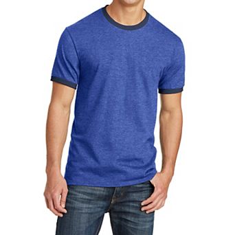 Mafoose Men's Classic Soft Core Cotton Ringer Short Sleeve T-Shirt