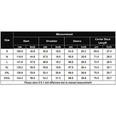 PINSPARK Men's Long Sleeve Crew Neck T-Shirt Soft Stretch Basic Tee with Zipper Pocket