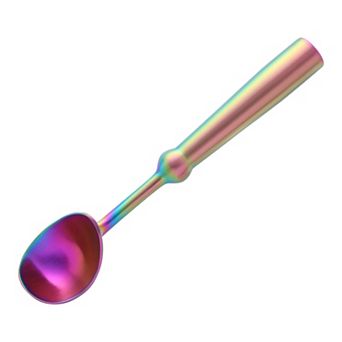 Stainless Steel Ice Cream Scoop with Comfortable Ergonomic Handle for Easy Release 6.1x2.2 Inch