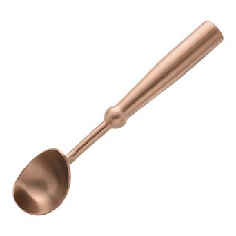 Stainless Steel Ice Cream Scoop with Comfortable Ergonomic Handle for Easy Release 6.1x2.2 Inch