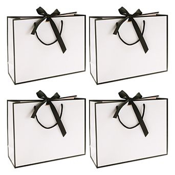 4 pc Simple and Stylish Gift Bags Perfect for Any Occasion